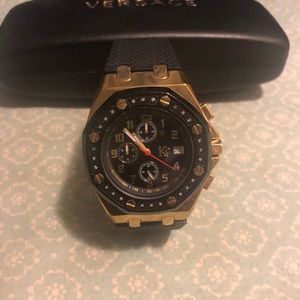 MENS TECHNO COM KC DIAMOND WATCH AP